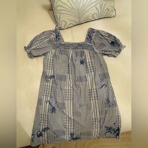 NWT Johnny Was blue dress